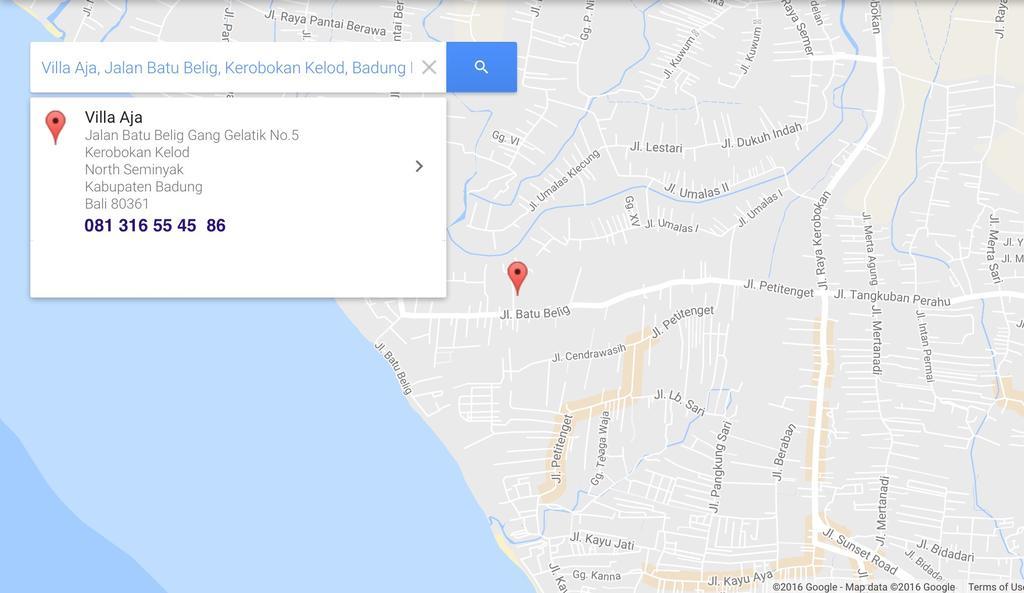 Bali Villa Aja Семиньяк Экстерьер фото